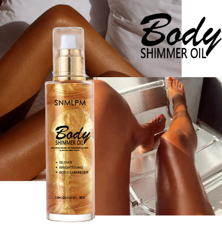 Olejek do ciała Shimmer | Spraw, aby twoje ciało lśniło dzięki temu naturalnemu olejkowi