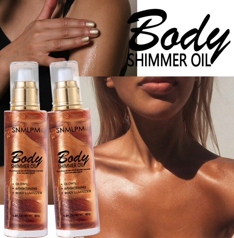 Olejek do ciała Shimmer | Spraw, aby twoje ciało lśniło dzięki temu naturalnemu olejkowi