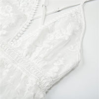 Sammy Jackson™Reina Romantische Jurk | Een elegante, witte zomerjurk