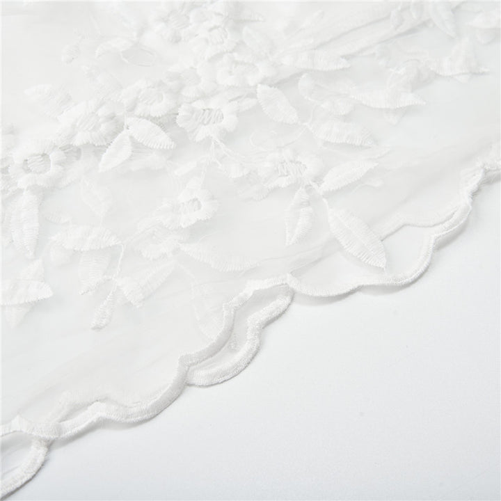 Sammy Jackson™Reina Romantische Jurk | Een elegante, witte zomerjurk