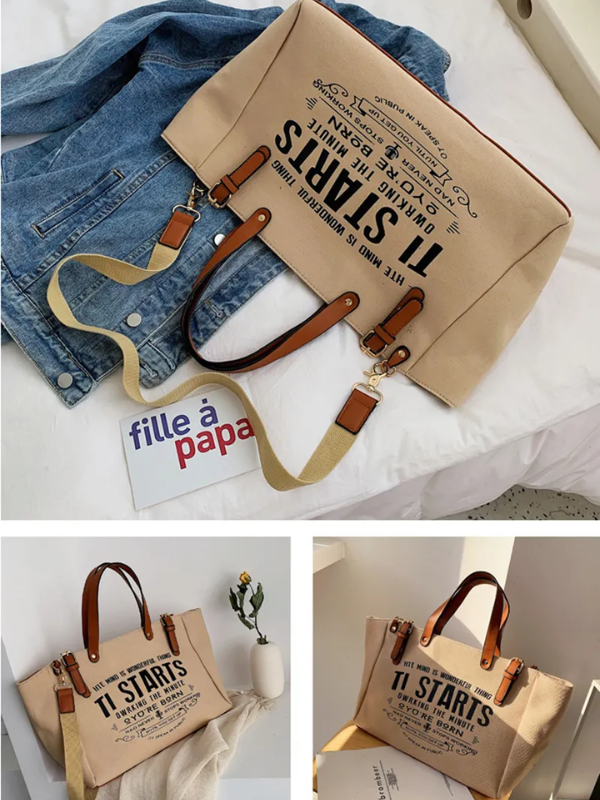 Lexie Large Tote Bag | Casual & Trendy