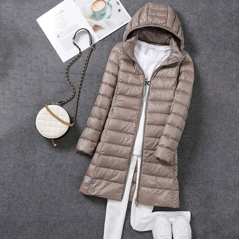 Daisy Long Down Jacket | Cozy & Stylish