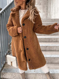 Daniella Teddy Coat | Long & Warm