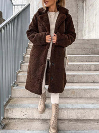 Daniella Teddy Coat | Long & Warm