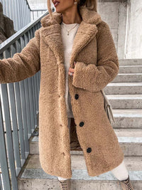 Daniella Teddy Coat | Long & Warm