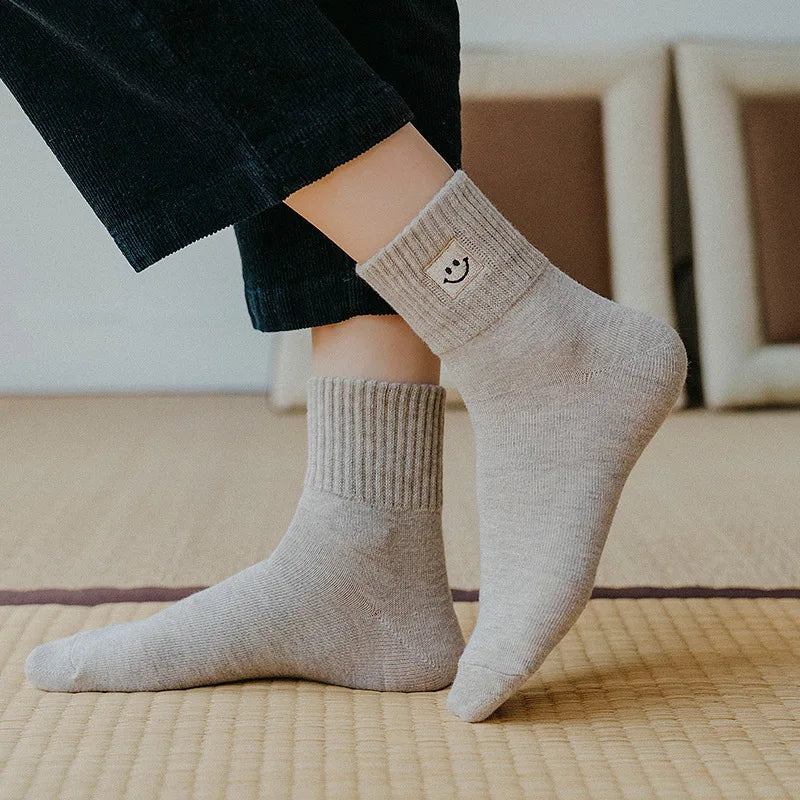 Anouk Smiley Socks | Vintage Socks with a Smile