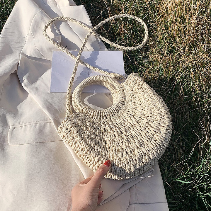 Sammy Jackson™ Romy Woven Shoulder Bag | A summery & elegant bag for women