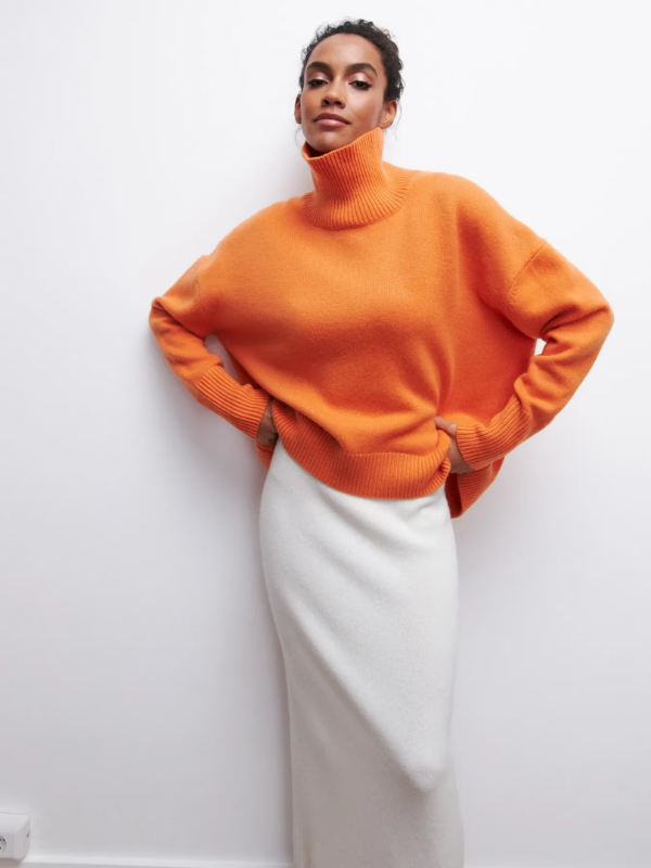 Phoebe Knitted Turtleneck | Stylish & Warm