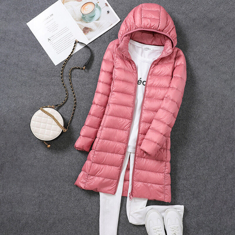 Daisy Long Down Jacket | Cozy & Stylish