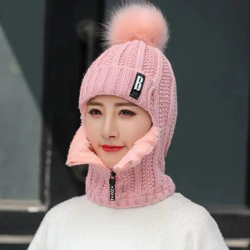Katelyn Knitted Balaclava | Nice and Warm & Versatile