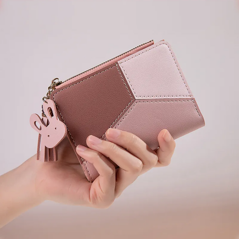 Small Wallet with Tassel Zipper | Stylish & Functional