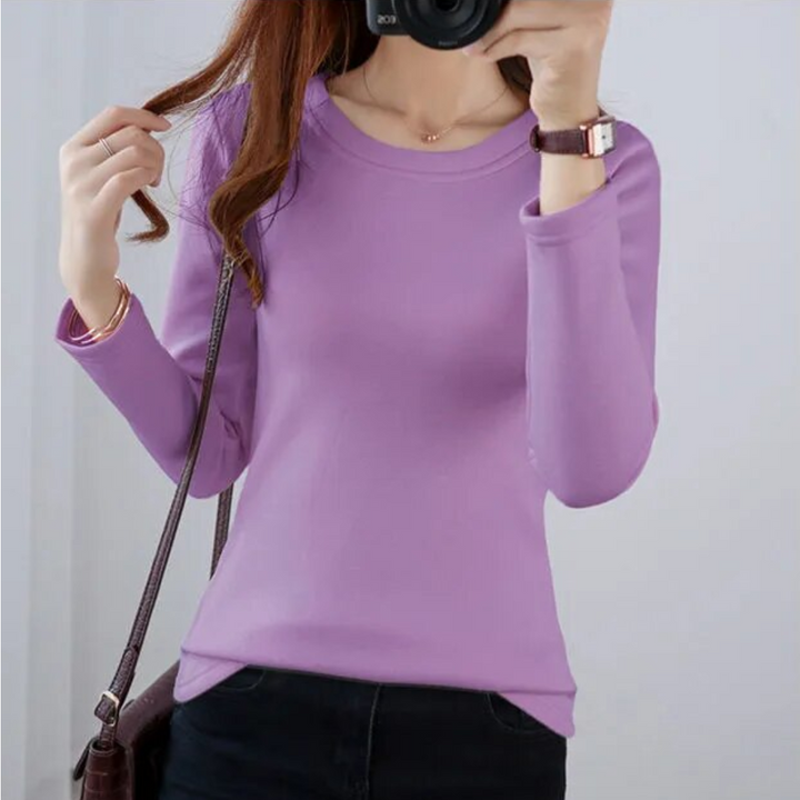 Athena Velvet Thermal Top | Warm & Comfortable