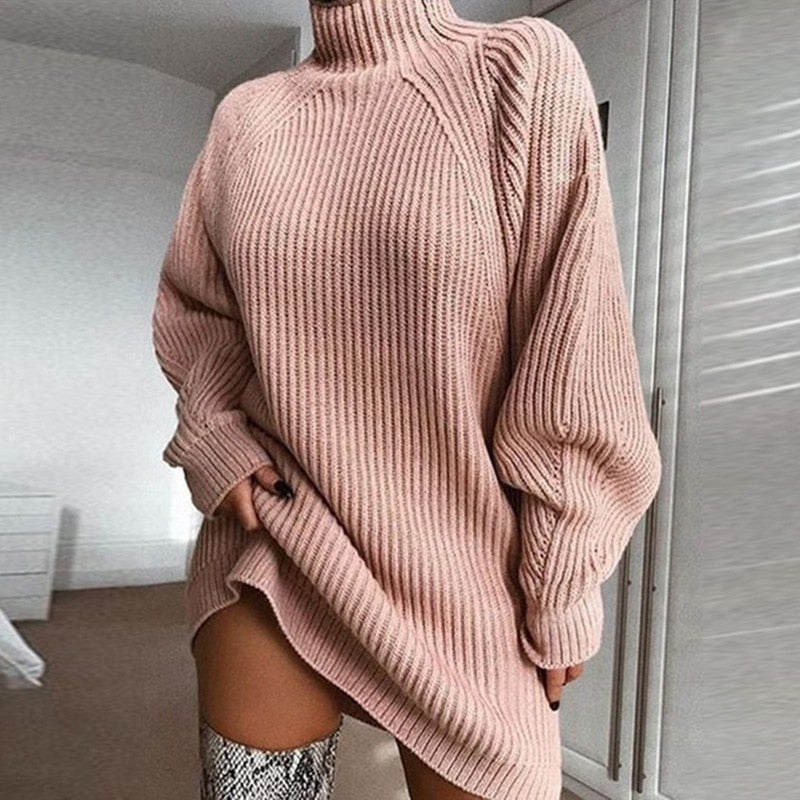 Sammy Jackson™ Lilia™ | Lange Wintertrui Damesfashion