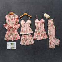 Sana Satin Pajama Set | A Romantic Pajama Set for Women