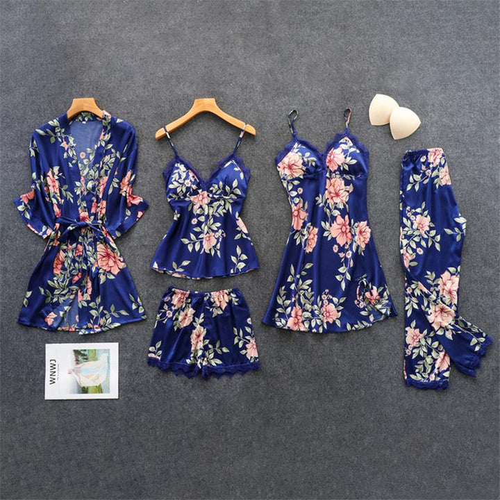 Sana Satin Pajama Set | A Romantic Pajama Set for Women