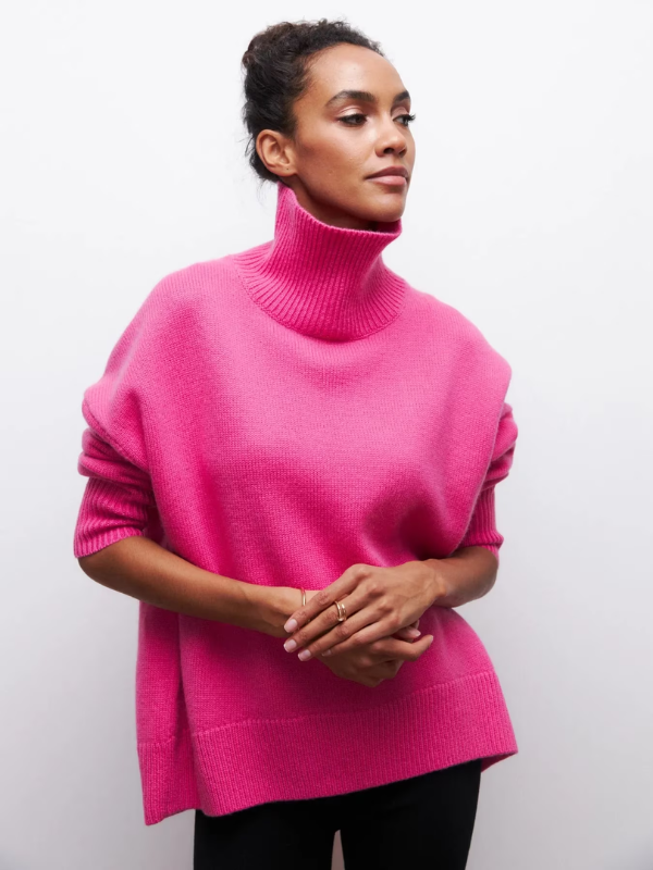 Phoebe Knitted Turtleneck | Stylish & Warm