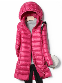 Daisy Long Down Jacket | Cozy & Stylish