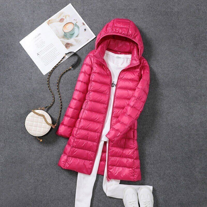 Daisy Long Down Jacket | Cozy & Stylish