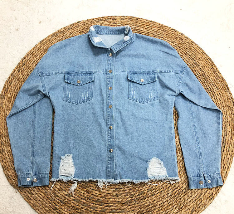 Rikka Denim Jacket | Trendy & Fashionable