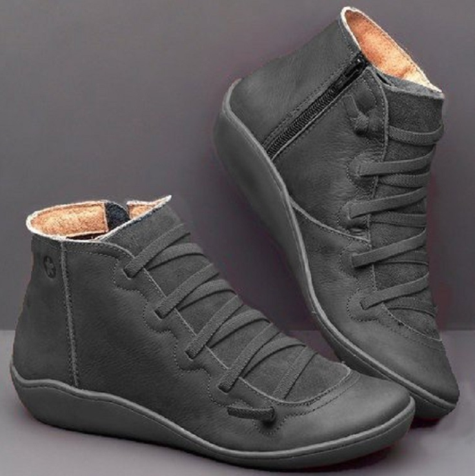 Deanne Leather Winter Sneakers | Warm & Stylish
