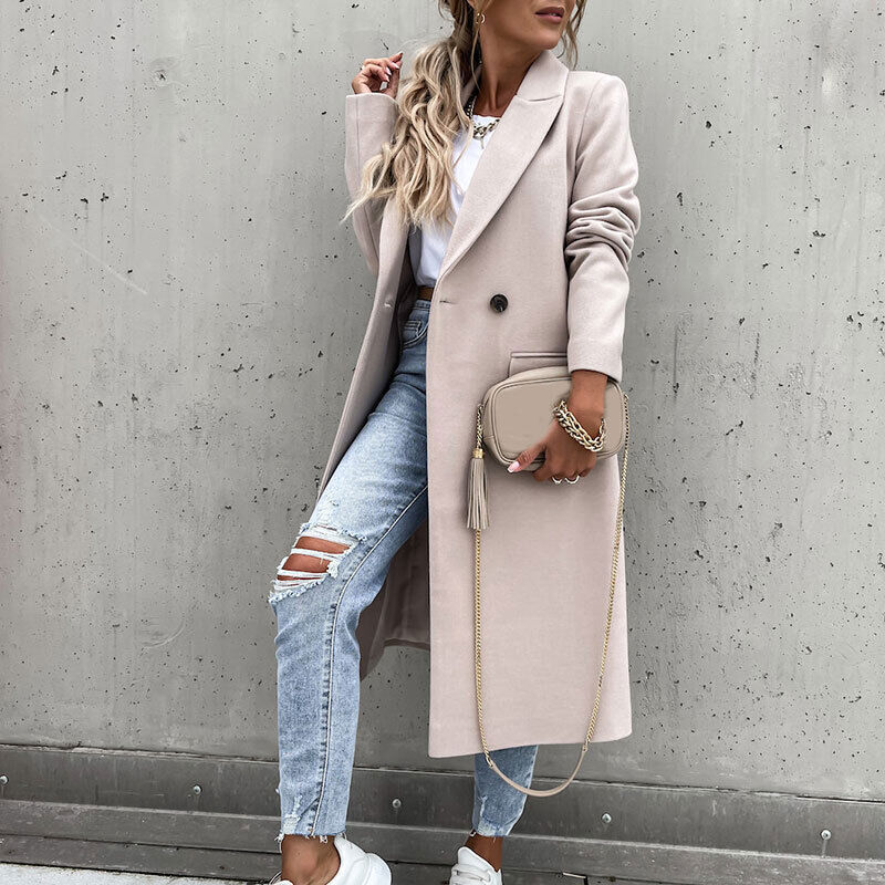 Alina Coat | Long & Stylish