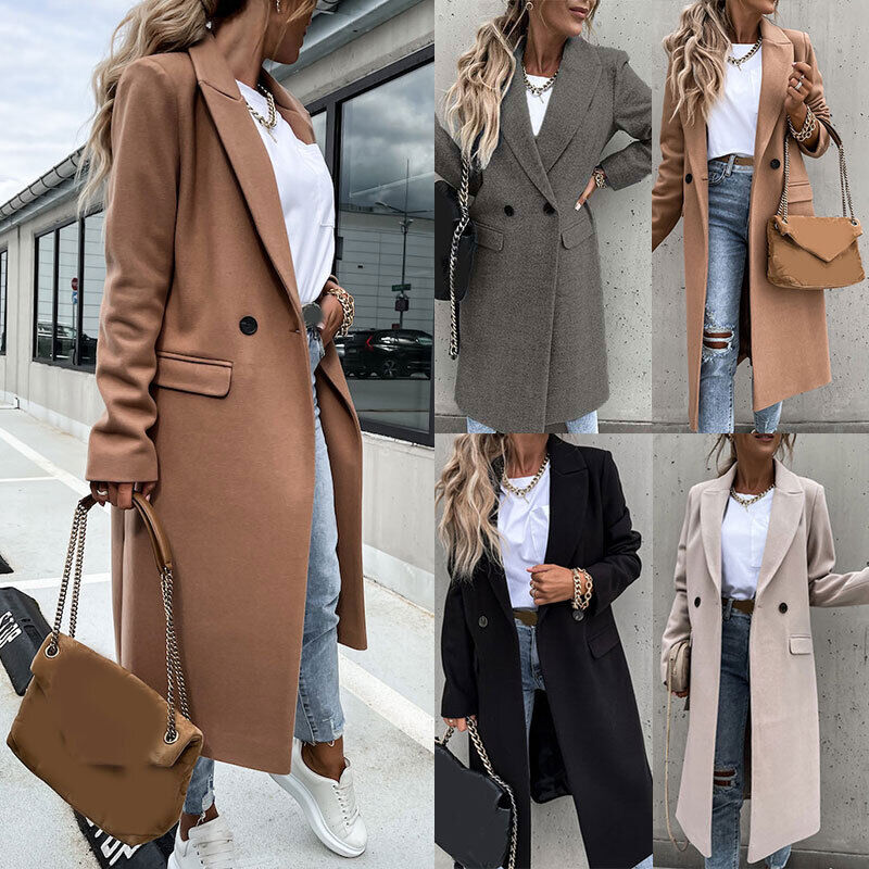 Alina Coat | Long & Stylish