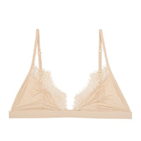 Soft Satin Bra | With beautiful lace edges to finish!