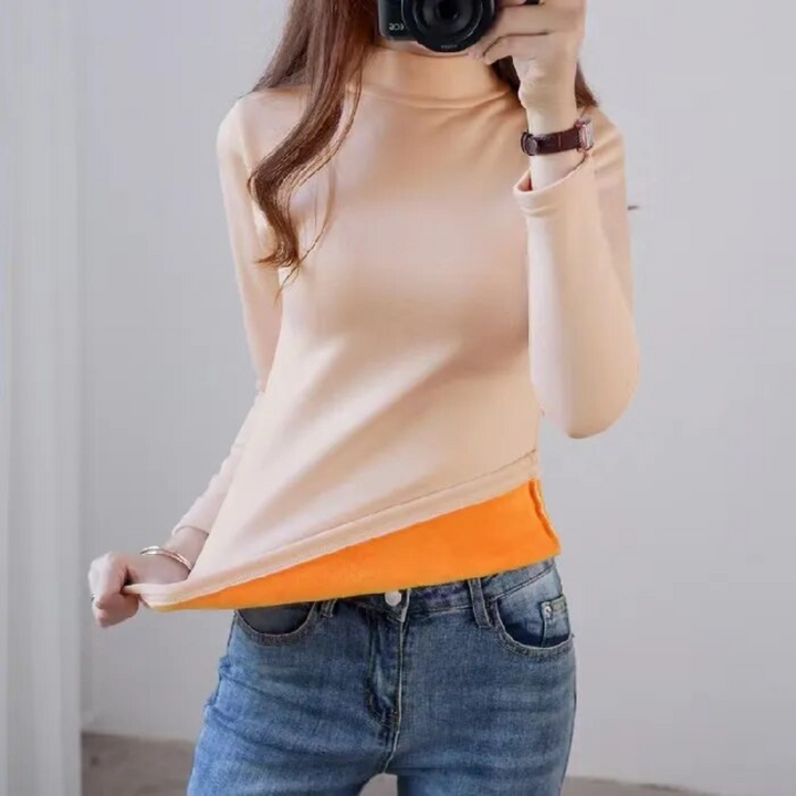 Athena Velvet Thermal Top | Warm & Comfortable