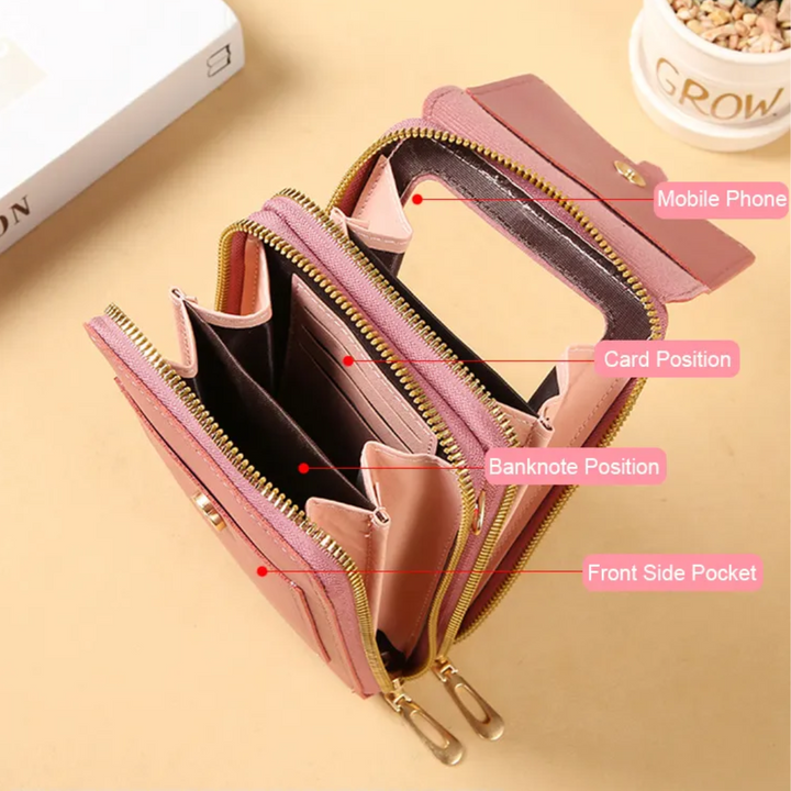 Sonia Leather Phone Wallet | Sleek & Fashionable