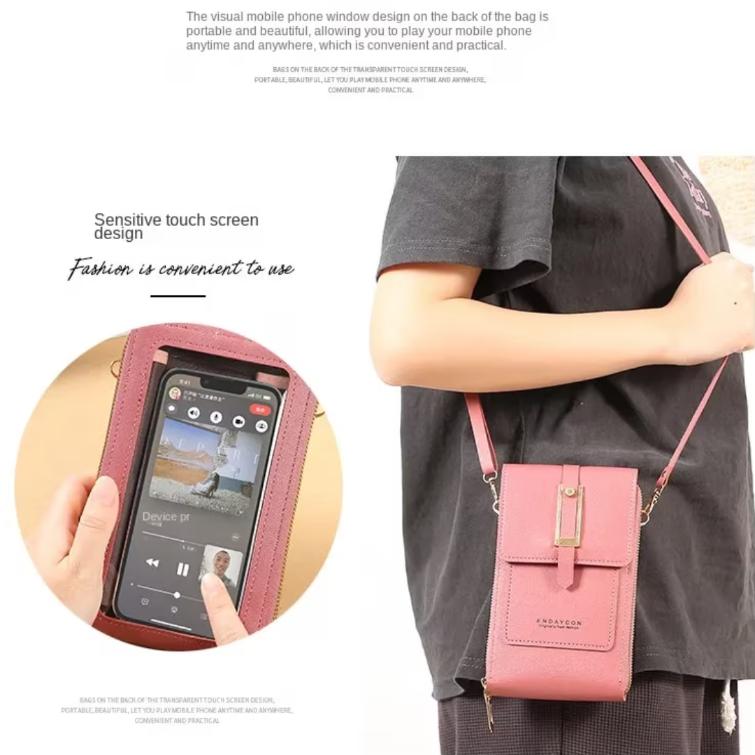 Sonia Leather Phone Wallet | Sleek & Fashionable
