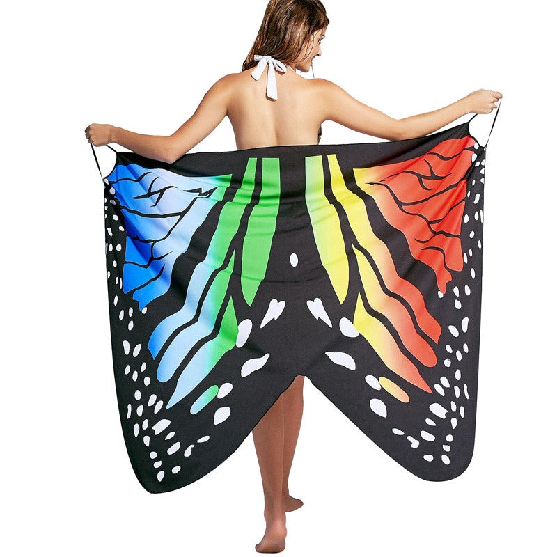 Cheerful Butterfly Beach Dress | A unique beach dress with butterfly design