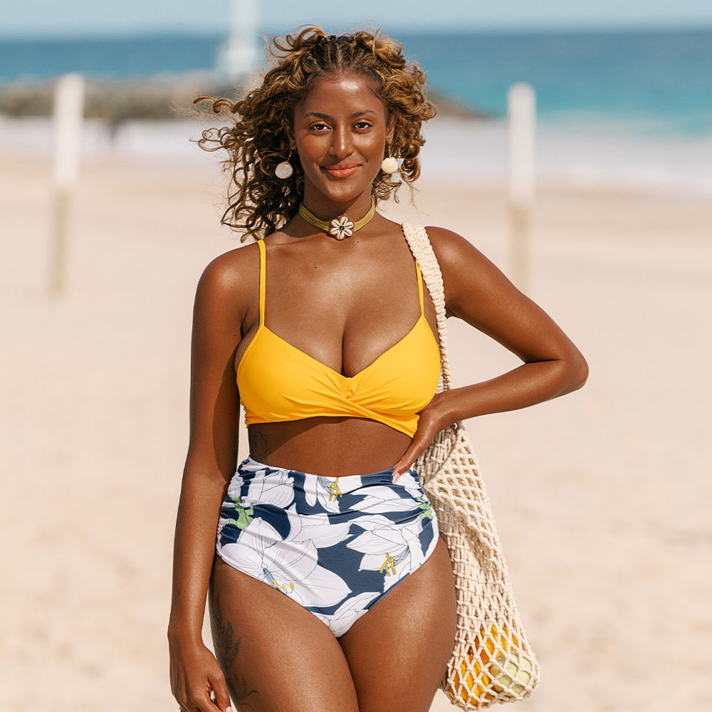 Bikini Bodine z wysokim stanem | Seksowne i stylowe