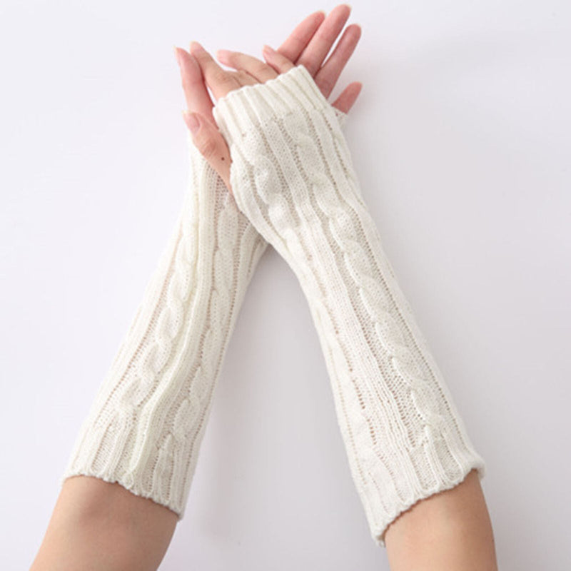 Elena Fingerless Gloves | Long & Fashionable