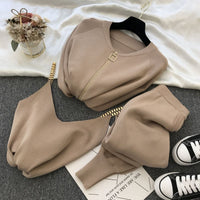 Vicky zestaw treningowy | 3-częściowy, stylowy dres damski