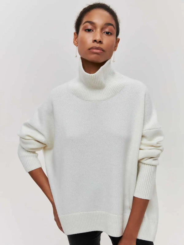Phoebe Knitted Turtleneck | Stylish & Warm