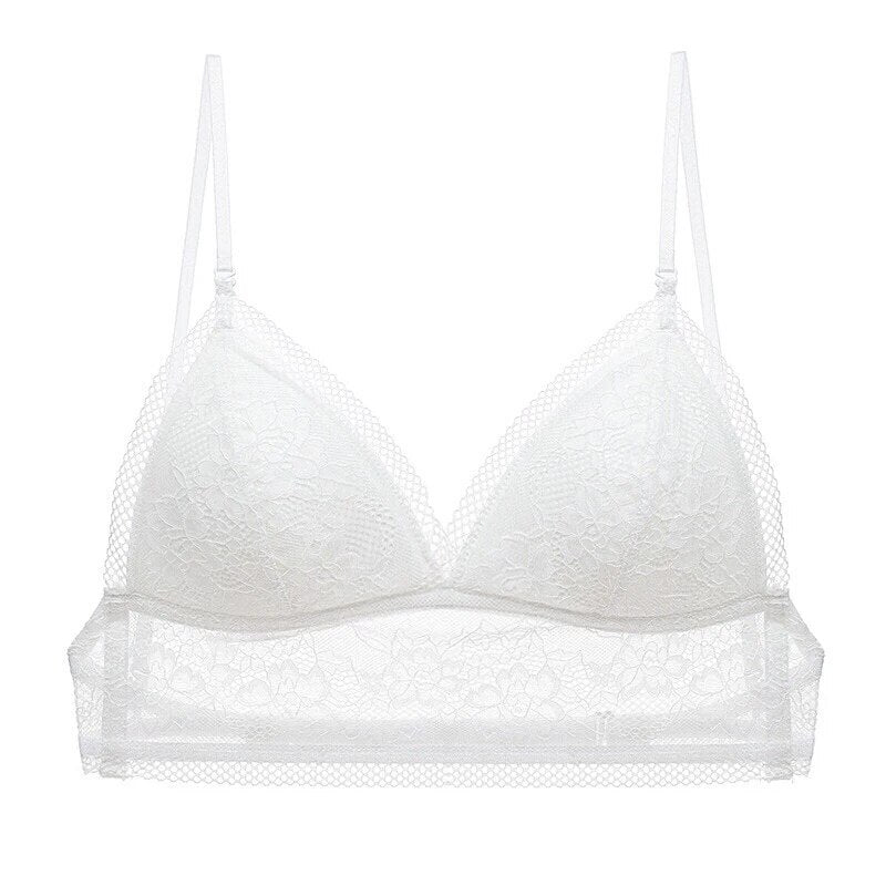 Mesh Lace Bra | With Stylish and Sexy Low Back