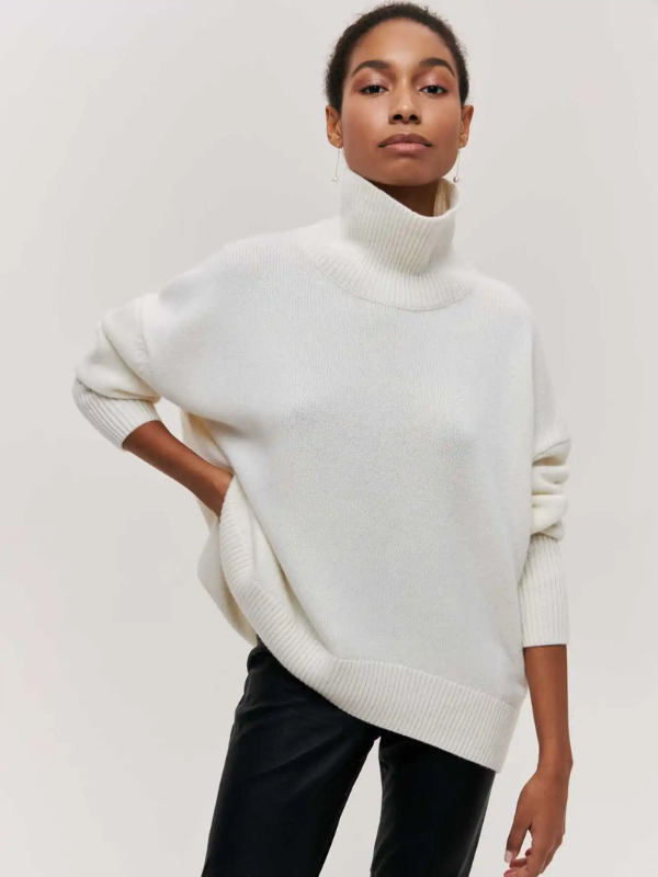 Phoebe Knitted Turtleneck | Stylish & Warm