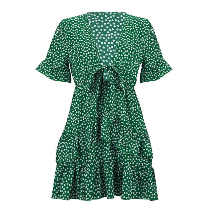 Vera Cheerful Wrap Dress | A romantic & summery dress