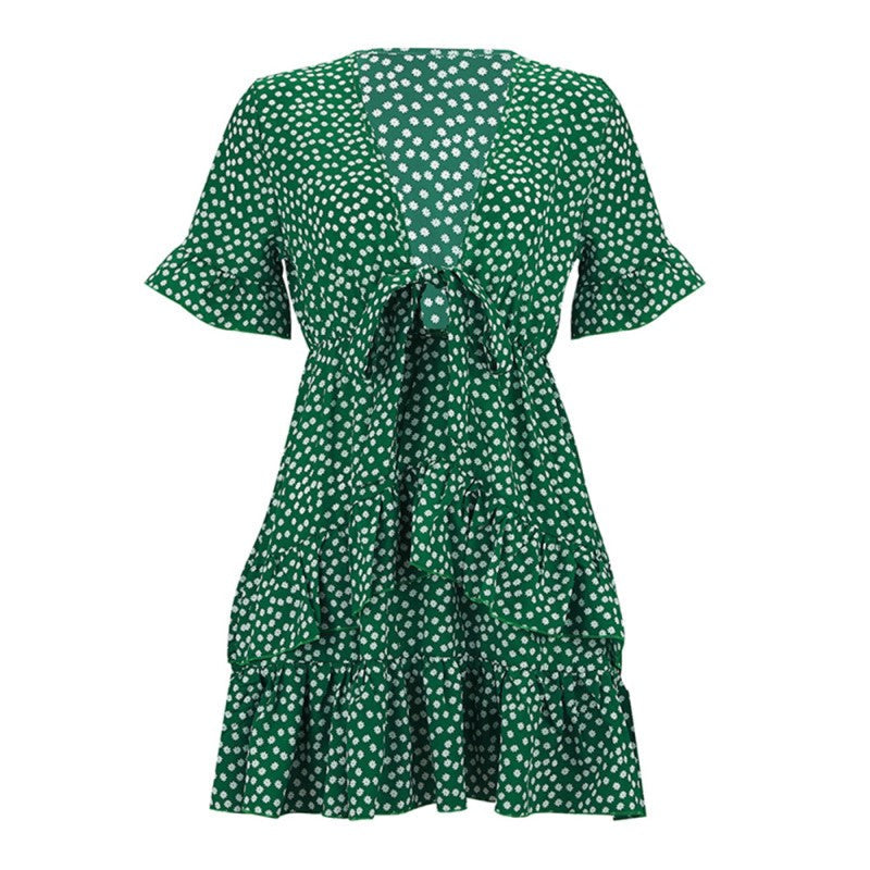 Vera Cheerful Wrap Dress | A romantic & summery dress
