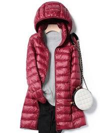 Daisy Long Down Jacket | Cozy & Stylish