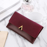 Velvet Leather Wallet | Large & Modern